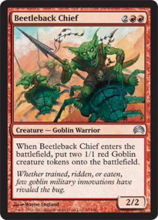Beetleback Chief | Planechase 2012