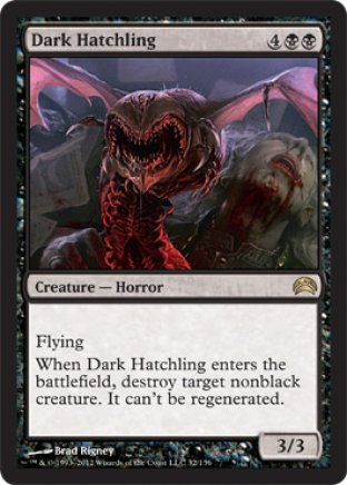 Dark Hatchling | Planechase 2012