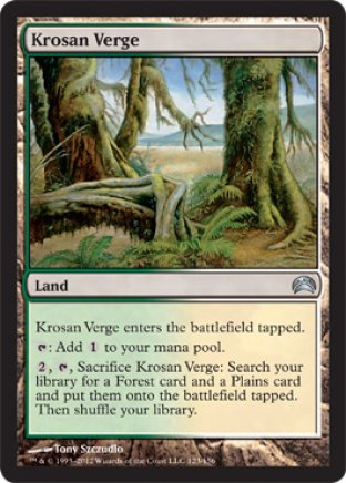 Krosan Verge | Planechase 2012