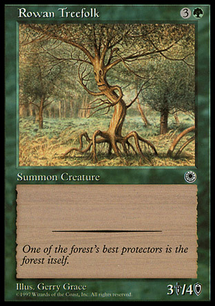 Rowan Treefolk | Portal I