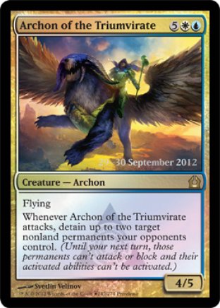 Archon of the Triumvirate | Prerelease Events