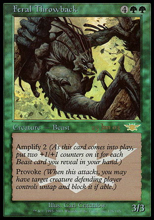 Feral Throwback | Prerelease Events