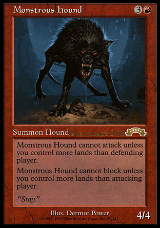 Monstrous Hound | Prerelease Events