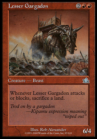 Lesser Gargadon | Prophecy