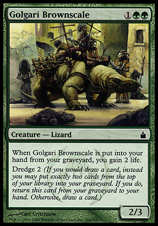 Golgari Brownscale | Ravnica