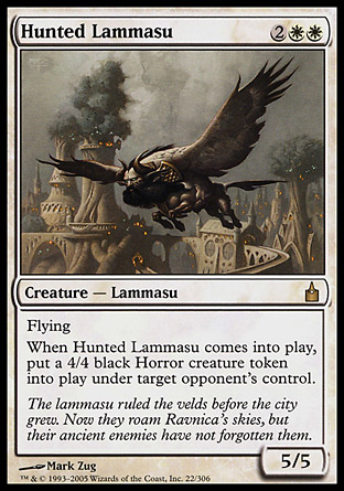 Hunted Lammasu | Ravnica