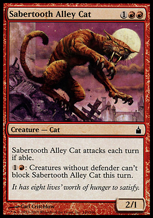 Sabertooth Alley Cat | Ravnica