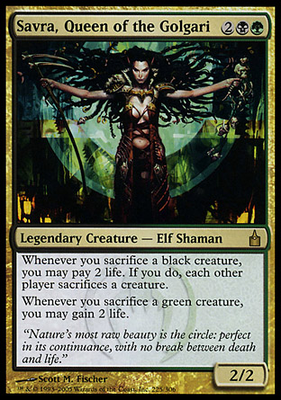 Savra, Queen of the Golgari | Ravnica
