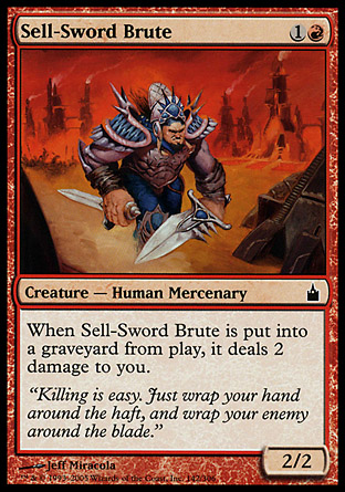 Sell-Sword Brute | Ravnica