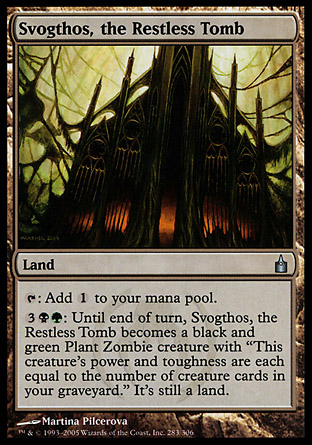 Svogthos, the Restless Tomb | Ravnica