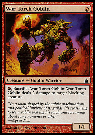 War-Torch Goblin | Ravnica