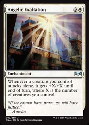 Angelic Exaltation | Ravnica Allegiance