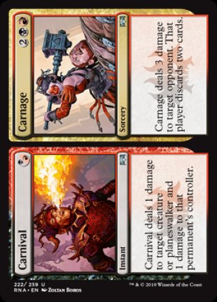 Carnival // Carnage | Ravnica Allegiance