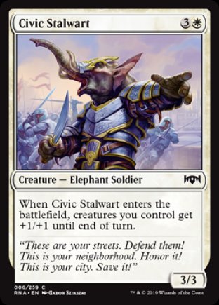 Civic Stalwart | Ravnica Allegiance