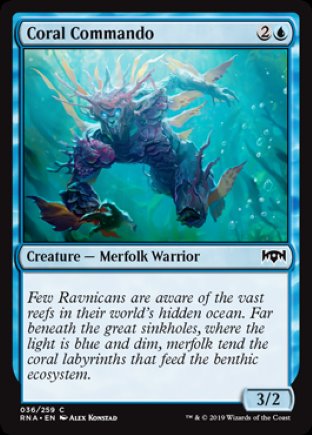 Coral Commando | Ravnica Allegiance