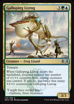 Galloping Lizrog | Ravnica Allegiance