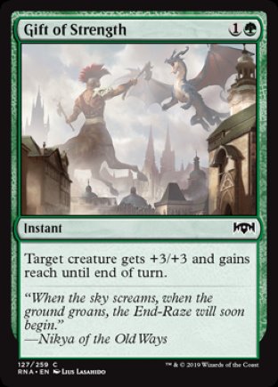 Gift of Strength | Ravnica Allegiance