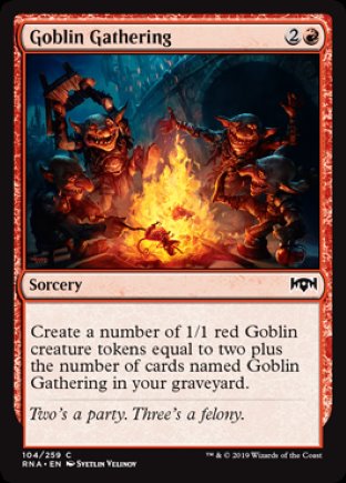 Goblin Gathering | Ravnica Allegiance