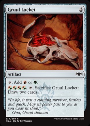 Gruul Locket | Ravnica Allegiance