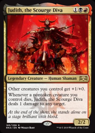 Judith, the Scourge Diva | Ravnica Allegiance