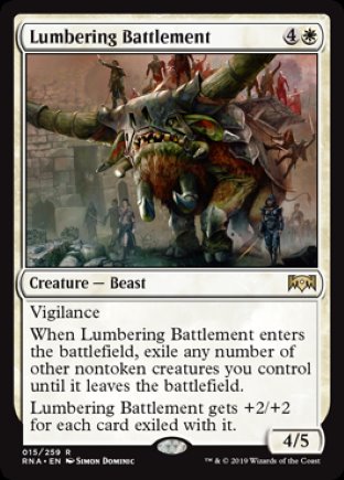 Lumbering Battlement | Ravnica Allegiance