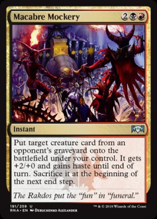 Macabre Mockery | Ravnica Allegiance