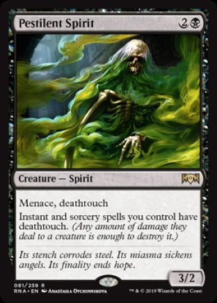 Pestilent Spirit | Ravnica Allegiance