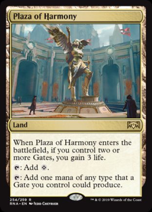 Plaza of Harmony | Ravnica Allegiance