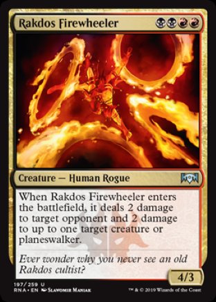 Rakdos Firewheeler | Ravnica Allegiance