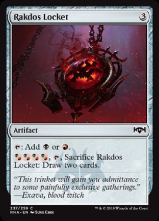 Rakdos Locket | Ravnica Allegiance