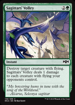 Sagittars’ Volley | Ravnica Allegiance