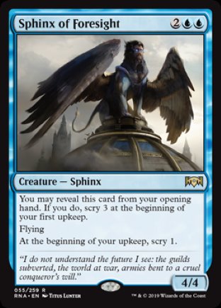 Sphinx of Foresight | Ravnica Allegiance