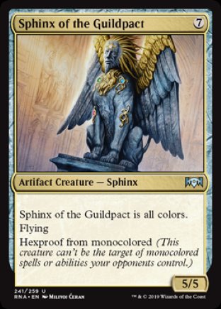 Sphinx of the Guildpact | Ravnica Allegiance