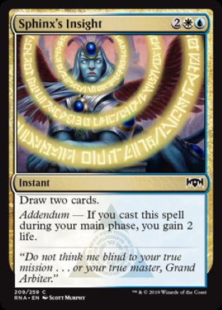 Sphinx’s Insight | Ravnica Allegiance