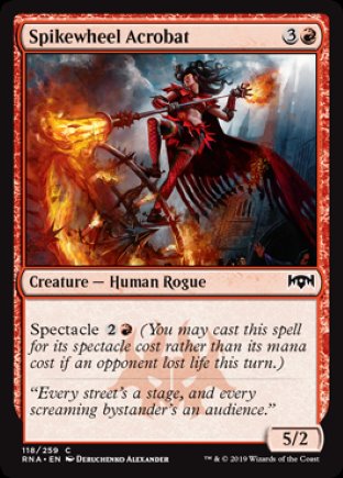 Spikewheel Acrobat | Ravnica Allegiance