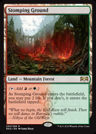 Stomping Ground | Ravnica Allegiance