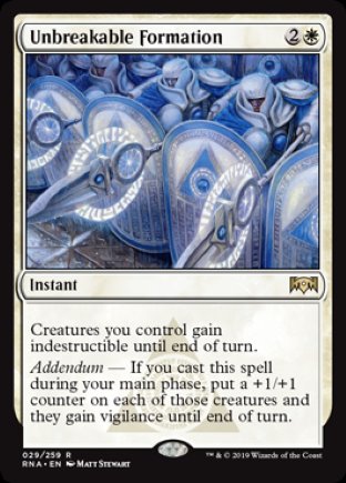 Unbreakable Formation | Ravnica Allegiance