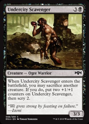 Undercity Scavenger | Ravnica Allegiance