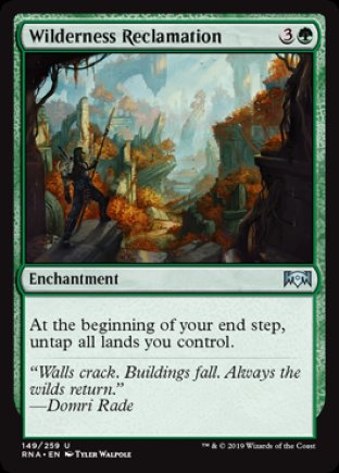 Wilderness Reclamation | Ravnica Allegiance