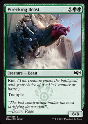 Wrecking Beast | Ravnica Allegiance