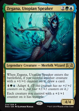 Zegana, Utopian Speaker | Ravnica Allegiance