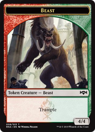 Beast token | Ravnica Allegiance