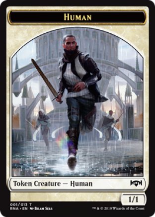 Human token | Ravnica Allegiance