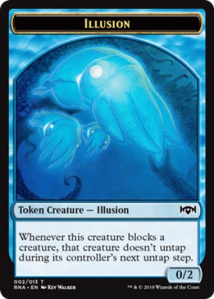 Illusion token | Ravnica Allegiance