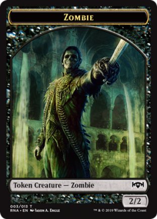 Zombie token | Ravnica Allegiance