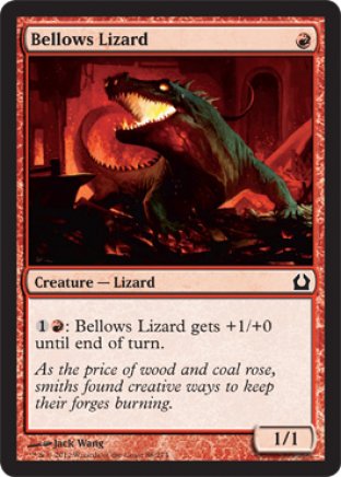 Bellows Lizard | Return to Ravnica