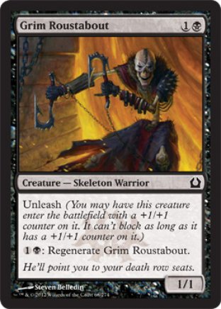 Grim Roustabout | Return to Ravnica