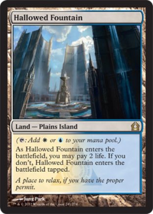 Hallowed Fountain | Return to Ravnica