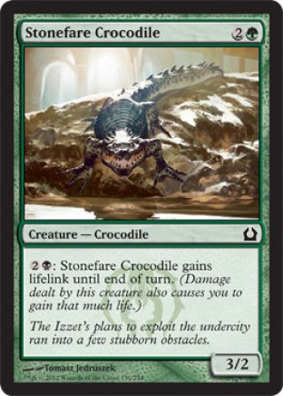 Stonefare Crocodile | Return to Ravnica