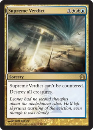 Supreme Verdict | Return to Ravnica